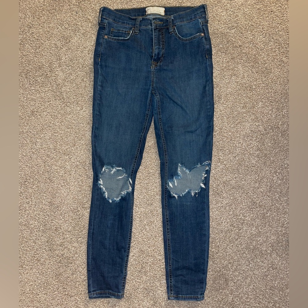 Free people ripped jeans